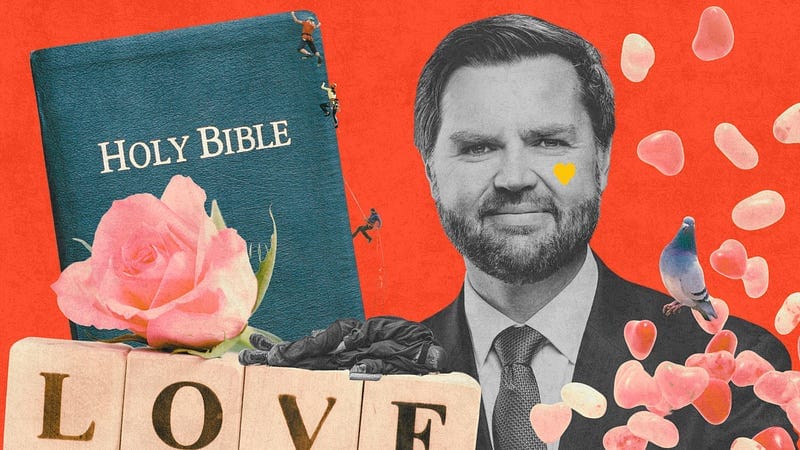 JD Vance Wants Love to Stay in Line — But Love Refuses